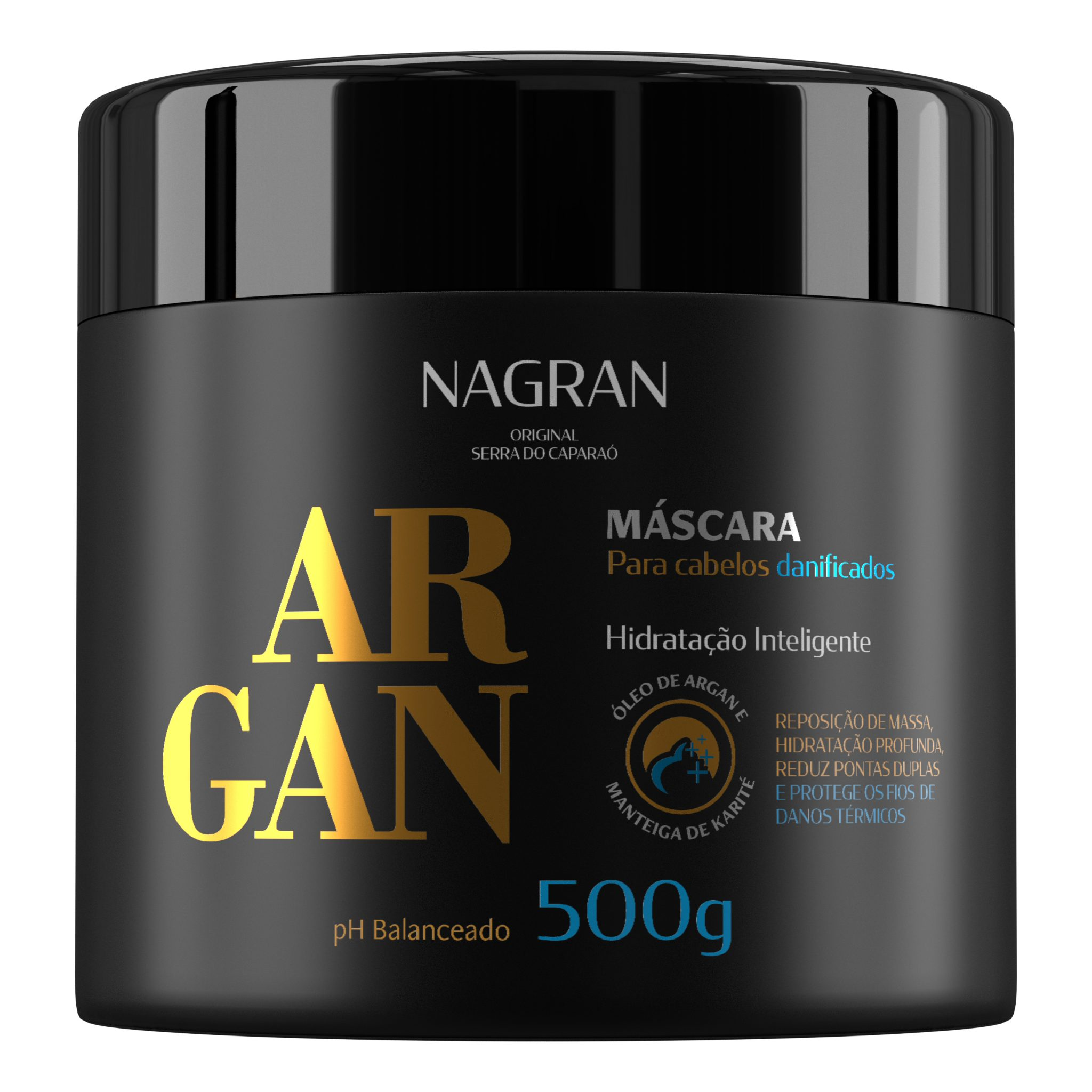 Máscara Capilar Nagran Argan 500g