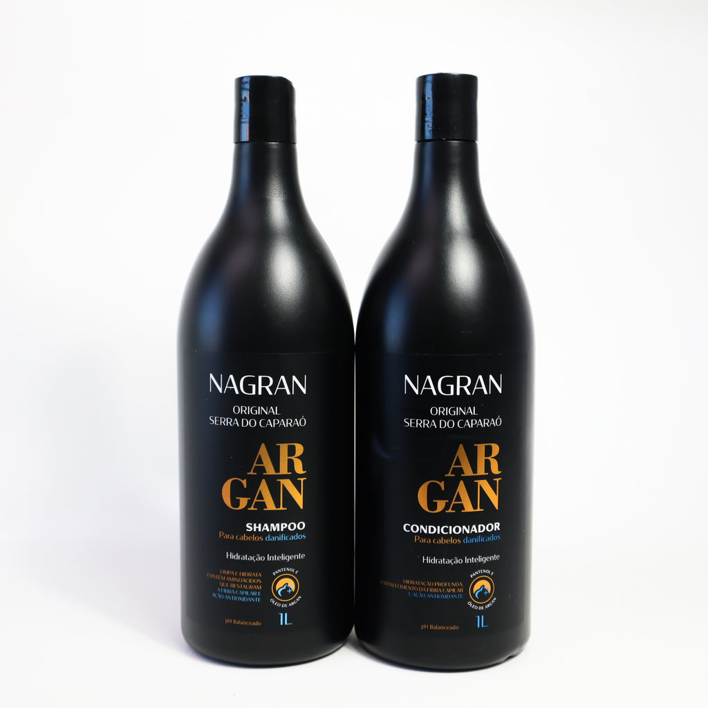 Kit Shampoo e Condicionador Argan