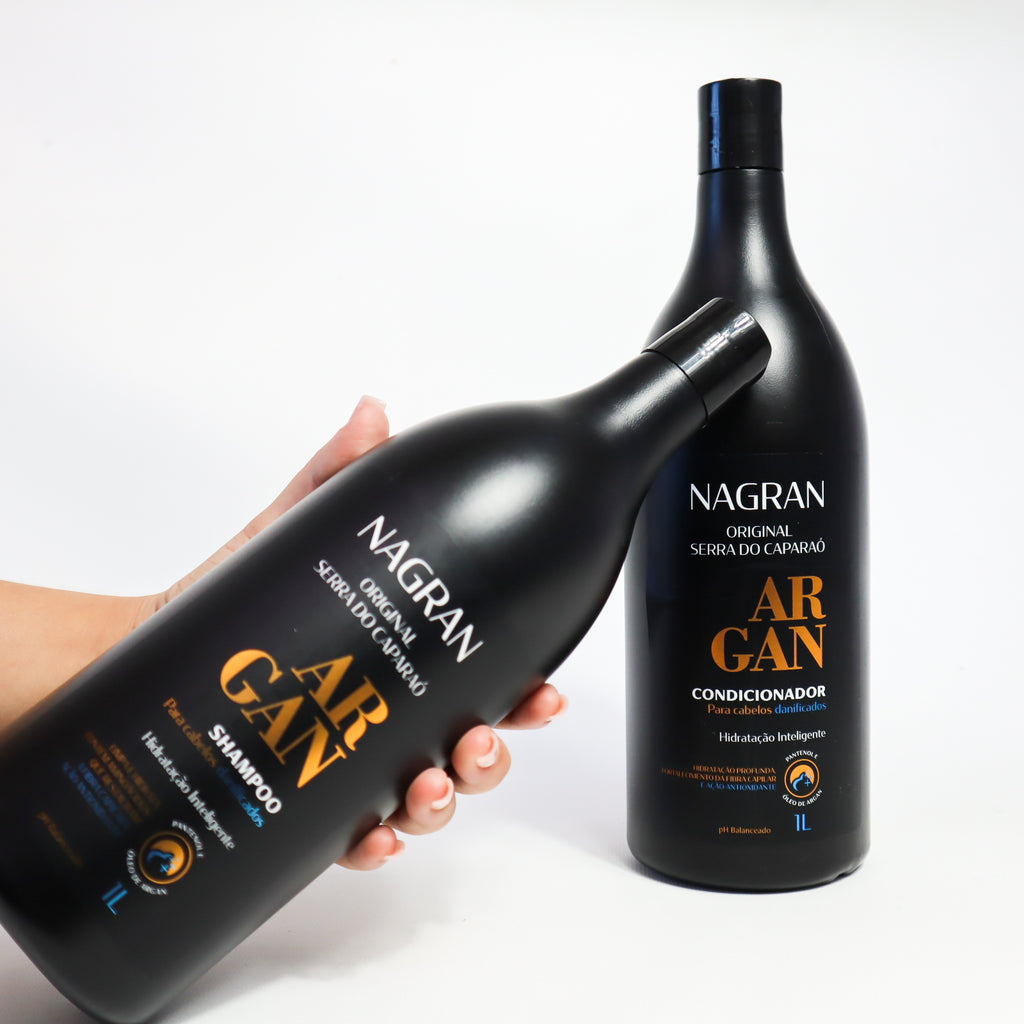 Kit Shampoo e Condicionador Argan