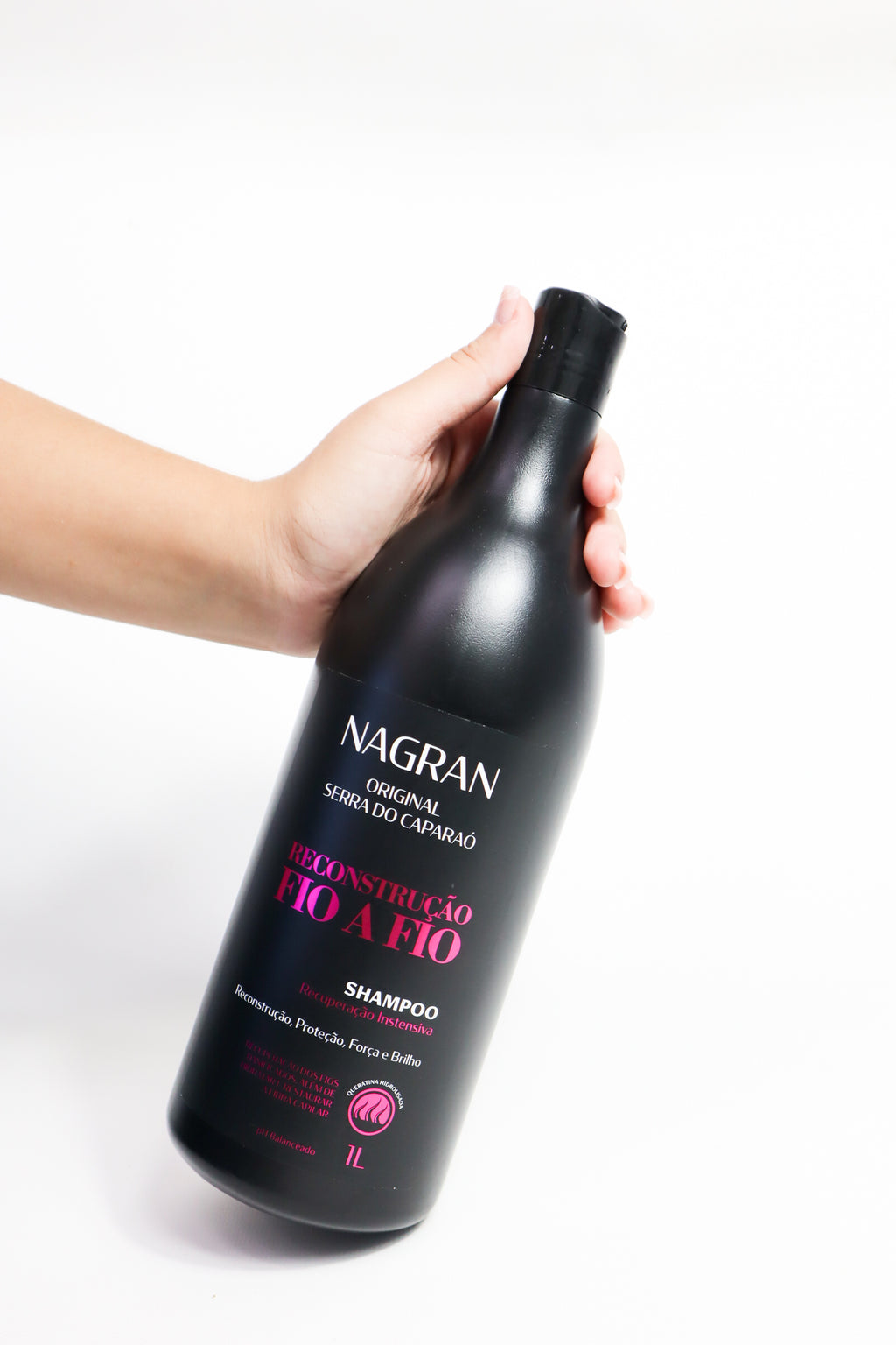Shampoo Nagran Reconstrução Fio a Fio 1L