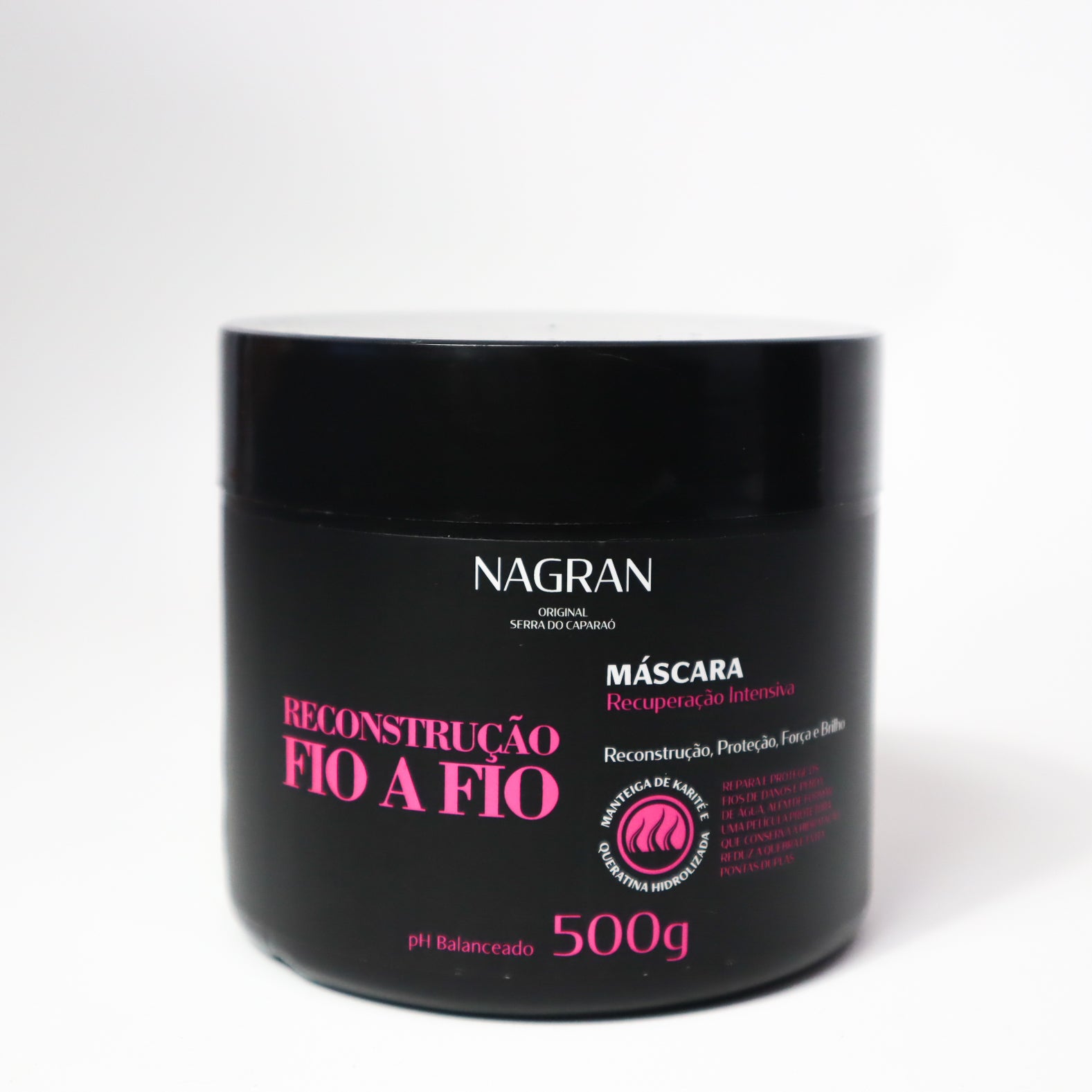 Máscara Nagran Reconstrução Fio a Fio 500g