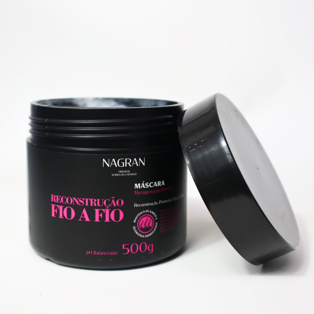 Máscara Nagran Reconstrução Fio a Fio 500g