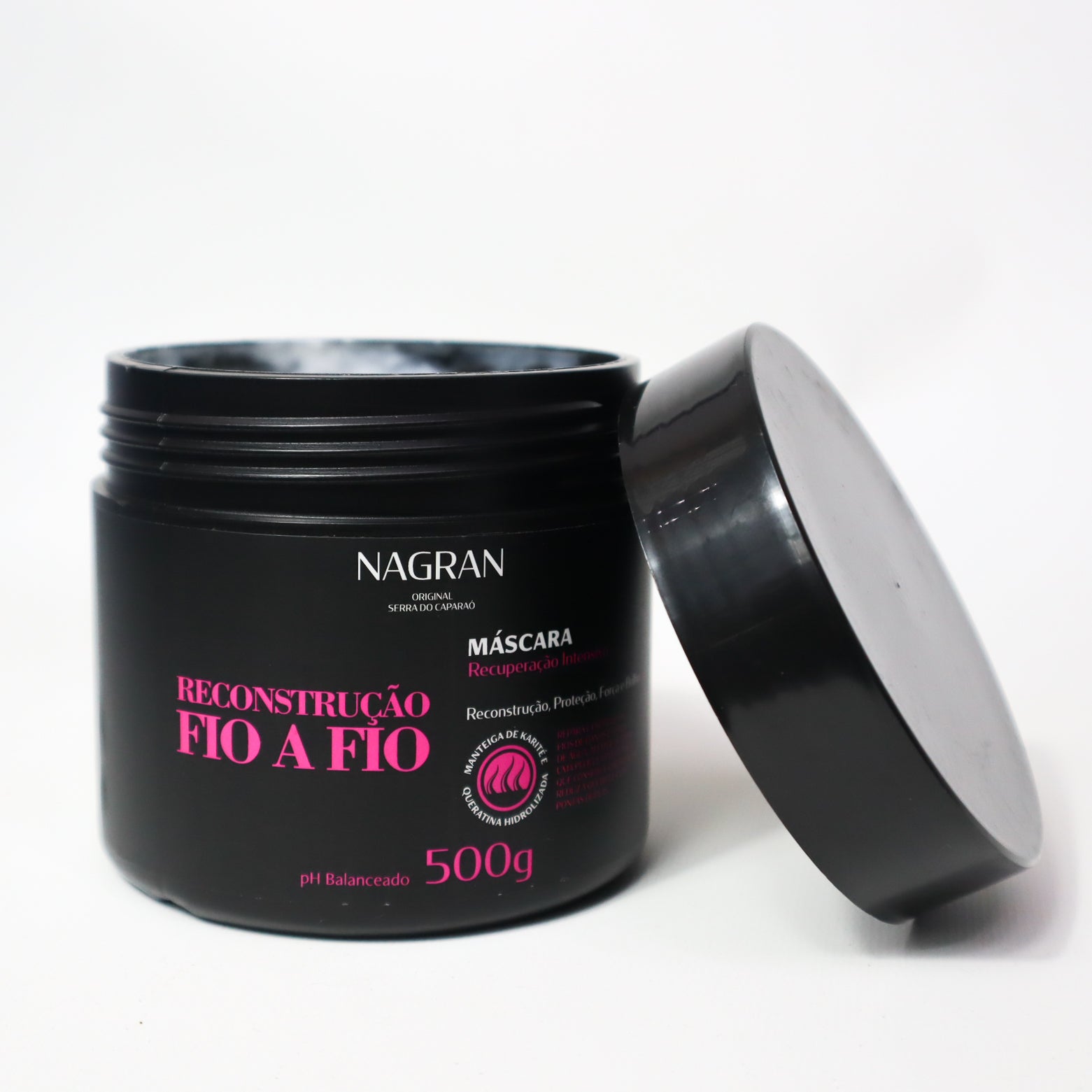Máscara Nagran Reconstrução Fio a Fio 500g