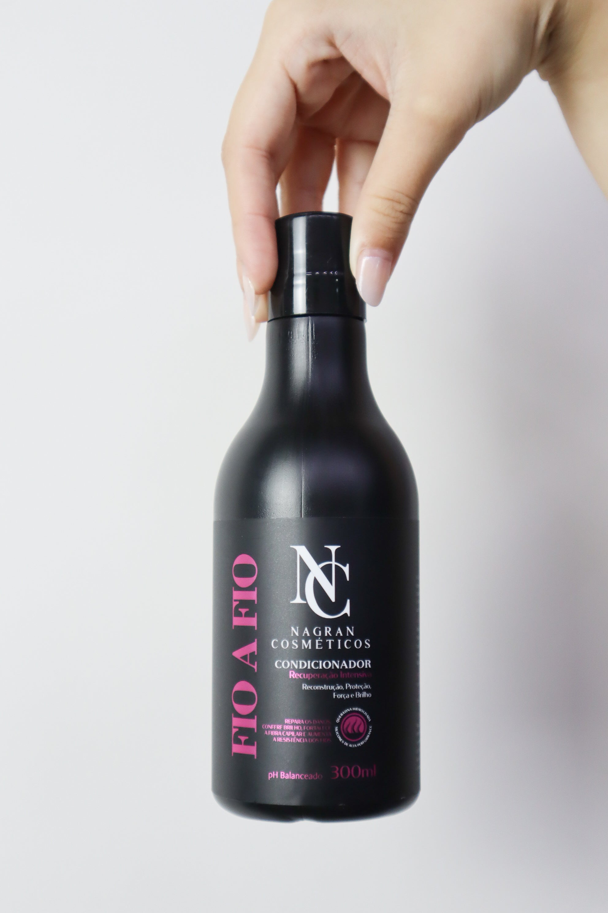 Condicionador Nagran Reconstrução Fio a Fio 300ml