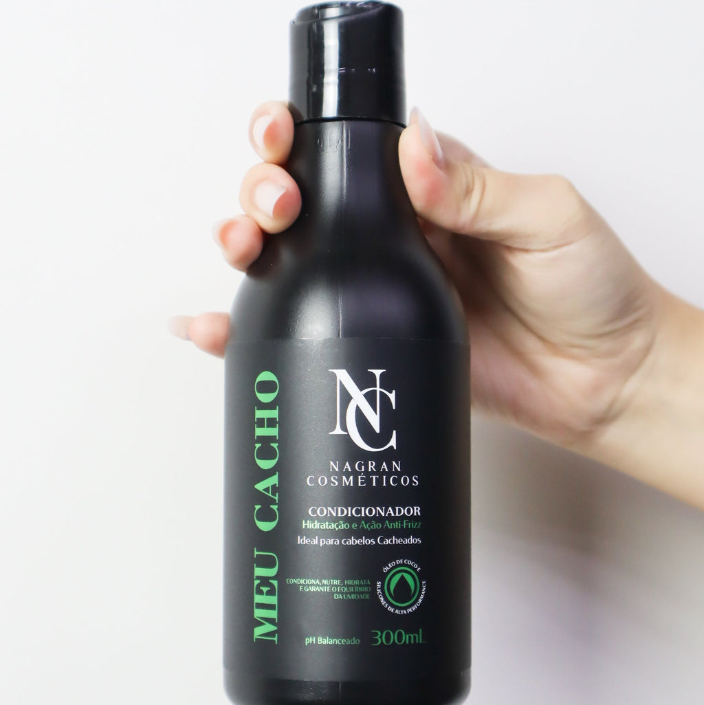 Kit Shampoo E Condicionador Meu Cacho 300ml