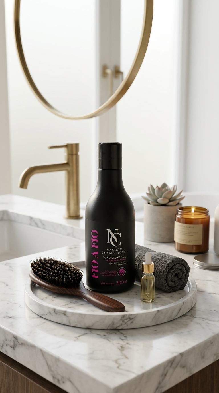 Condicionador Nagran Reconstrução Fio a Fio 300ml